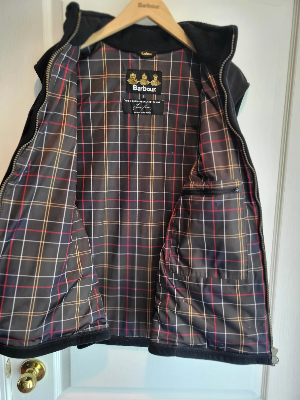 Barbour Dunmoor Gilet Northumberland Range By Lord James Percy
